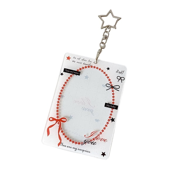 3 Inch Sleeve For Photos School Cards With Convenient Hook Waterproof Design
