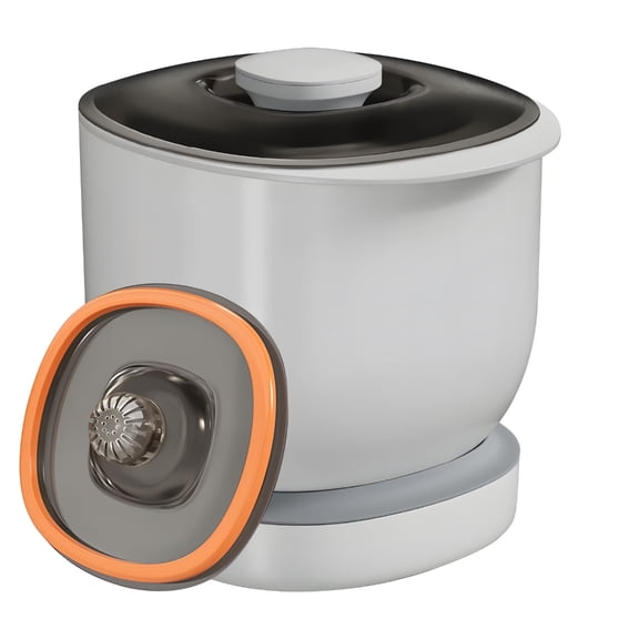 Compacts 6kg Rice Storage Box Slim Design Kitchen Gaps Efficient Space Savers Dimension 23.8x24.7x25cm