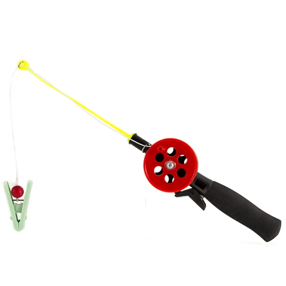 Compacts Crabs Fishing Rod Lobster Angler Rod with Nylon Line & Practical Baits Clip for Outdoor Crabs Angling Adventure