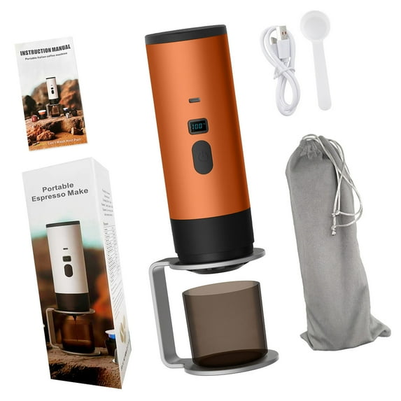 Compacts Electric Capsuled Coffee Espresso Machine 90°C Auto Heating Technology USB Rechargeable For Mobile Lifestyle