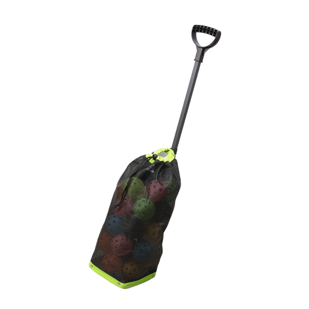 Compacts Foldable Ball Pickers Adjustable Handle Light weight Easy Carry for Car Trunk Storage Pickleballs Tennis
