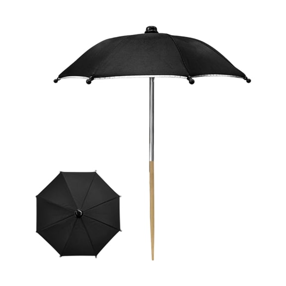 Compacts Gardening Accessory Umbrellas For Balcony Plant Providing Sun Block And Rainproofed