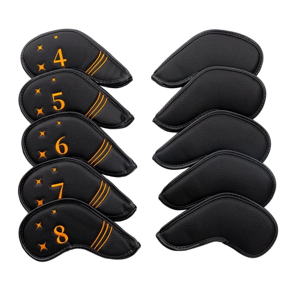 Compacts Golfs Club Protectors PU Fabric Seal Technology Water Resistant Sleeve For Iron Rod Protecting