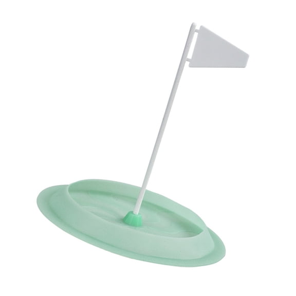 Compacts Golfs Putting Hole Trainer With Practice Flag Light weight for Backyard Outdoor Training