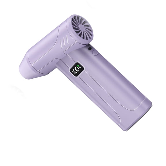 Compacts Light Weight Portable Fan 100000RPM Featuring 5 Adjustable Gears Turbos Mode & LED Lighting For Multiple Uses