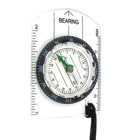 Compacts Navigation Tool High Precisions Compasses Map Ruler Versatile Compasses for Trekking and Orienteering