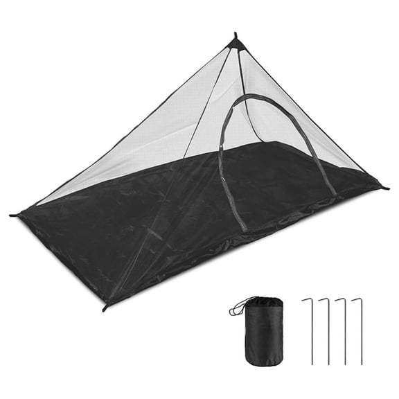 Compacts Outdoor Mosquitoes Net Durability Folding Triangular Mosquitoes Net for Outdoor Camping Hiking Backpacking