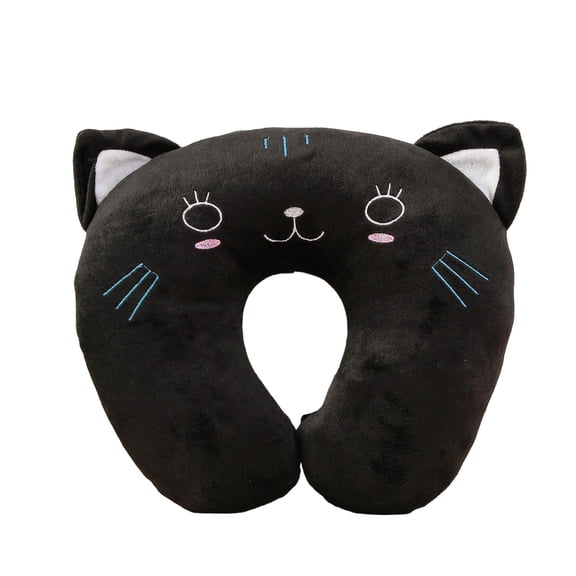 Compacts Portable Neck Support Pillow Cartoon Pattern Headrest Cushion For Travel Student Professional Napping