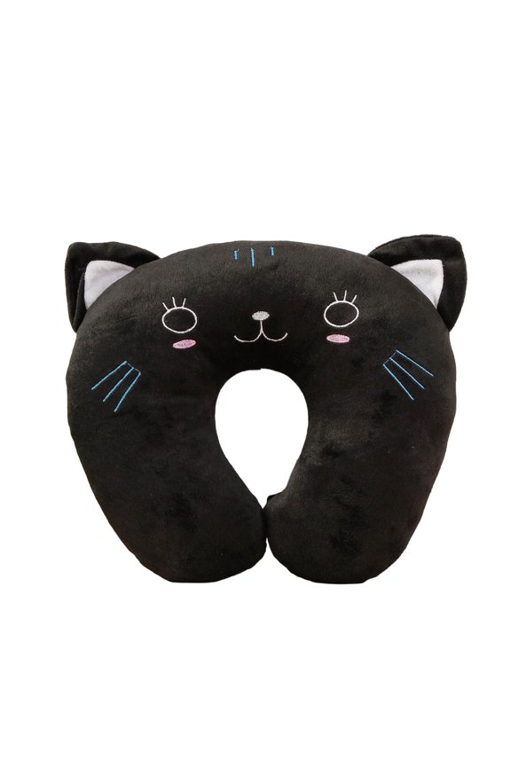Compacts Portable Neck Support Pillow Cartoon Pattern Headrest Cushion For Travel Student Professional Napping