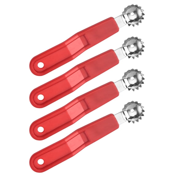 Compacts Strawberry Huller Tomato Stem Corer Tool With SteelB1adeAnd Plastic Ergonomic Handle For Home Or Outdoor Use
