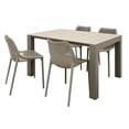 thumbnail image 1 of Compamia Air Extension 5 Piece Dining Set Taupe, 1 of 7