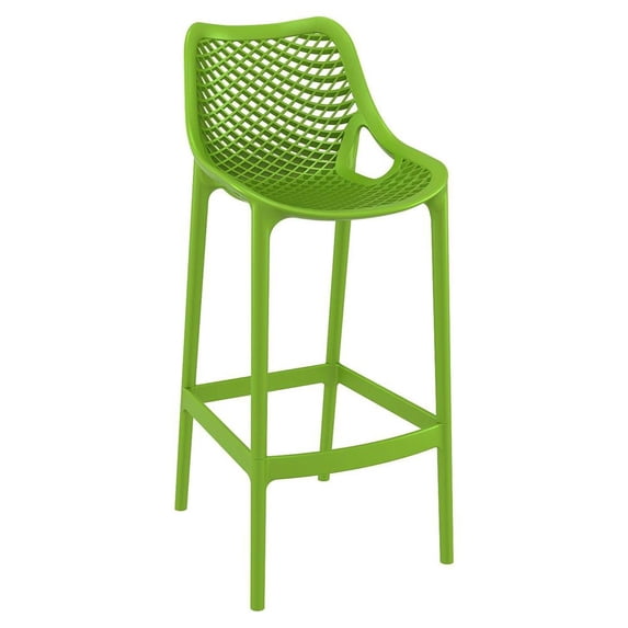 Compamia Air Patio Bar Stool in Tropical Green