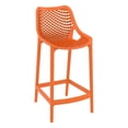 thumbnail image 1 of Compamia Air Patio Counter Stool in Orange, 1 of 6