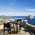 thumbnail image 1 of Compamia Ares 5 Piece Square Resin Patio Dining Set in Dark Gray, 1 of 4