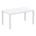 thumbnail image 1 of Compamia Ares 55" Resin Patio Dining Table in White, 1 of 5