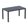 Compamia Ares Resin Rectangle Patio Dining Table