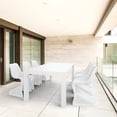 thumbnail image 1 of Compamia Bloom 7 Piece Extendable Patio Dining Set in White, 1 of 3