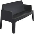 thumbnail image 1 of Compamia Box Resin Outdoor Bench - Multiple Colors Available, 1 of 4