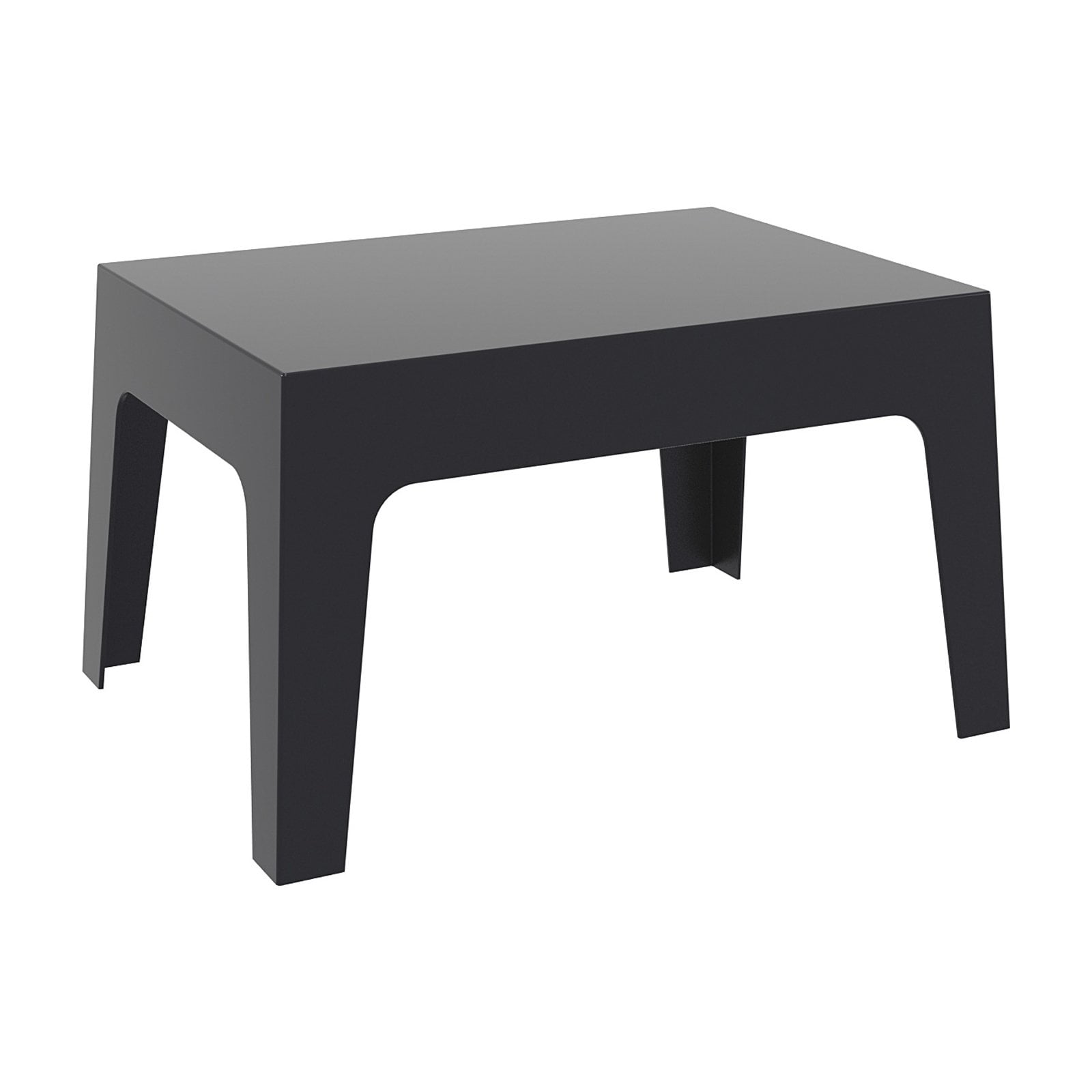 Compamia Box Resin Patio Coffee Table