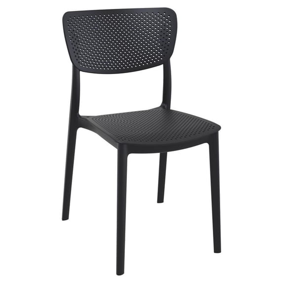 Compamia Lucy Dining Chair in Black Finish
