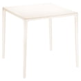 thumbnail image 1 of Luxury Commercial Living 28" Beige Stackable Square Outdoor Patio Dining Table, 1 of 5