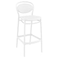 thumbnail image 1 of Compamia Marcel Contemporary Resin Indoor/Outdoor Bar Stool White, 1 of 6