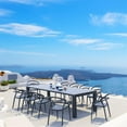 thumbnail image 1 of Compamia Mila 11 Piece Extendable Patio Dining Set in Dark Gray, 1 of 3