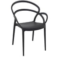 thumbnail image 1 of Compamia Mila Dining Arm Chair in Black, 1 of 9