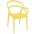 thumbnail image 1 of Compamia Mila Dining Arm Chair in Yellow, 1 of 8