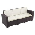 thumbnail image 1 of Compamia Monaco Outdoor Sofa in Brown with Cushion, 1 of 9