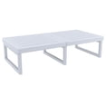 thumbnail image 1 of Compamia Mykonos Rectangle Lounge Table Silver, 1 of 5