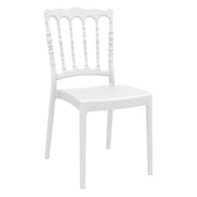 Compamia Napoleon Patio Dining Chair in White