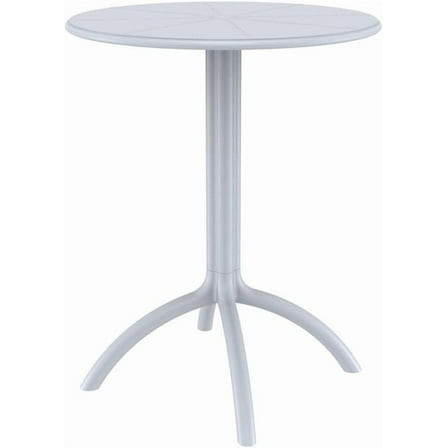 Compamia Octopus Round Patio Bistro Table, Commercial Grade