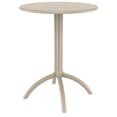 thumbnail image 1 of Compamia Octopus Round Patio Bistro Table in Taupe, 1 of 2