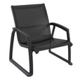 thumbnail image 1 of Compamia Pacific Club Arm Chair Black Frame Black Sling, 1 of 14