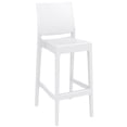 thumbnail image 1 of Compamia Siesta Maya Resin 25.6" Counter Stool in White, 1 of 7