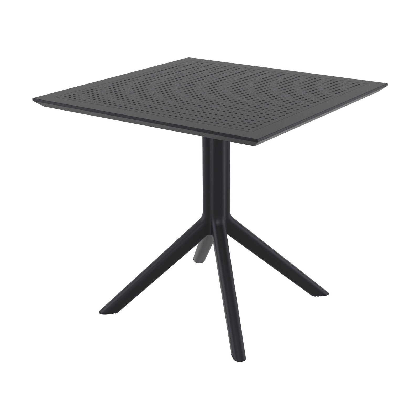 Compamia Sky 32" Square Patio Bistro Table in Black - image 1 of 8