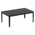 thumbnail image 1 of Compamia Sky Patio Coffee Table in Black, 1 of 6