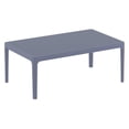 thumbnail image 1 of Compamia Sky Patio Coffee Table in Dark Gray, 1 of 6