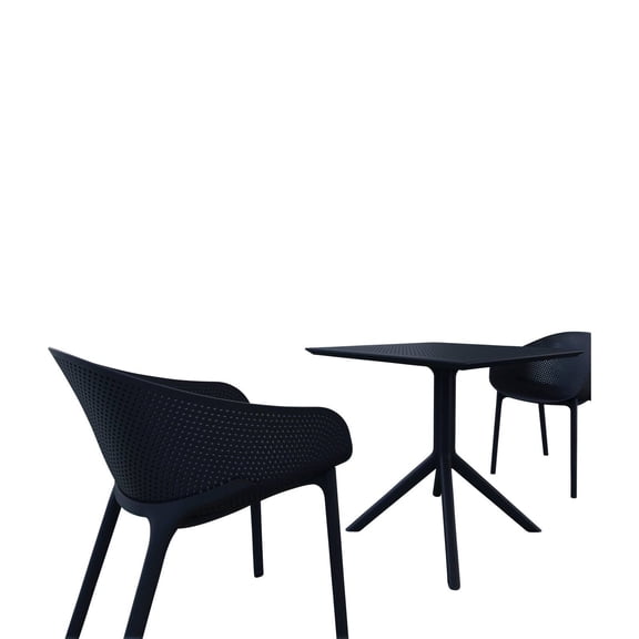 Compamia Sky Polypropylene Outdoor Bistro Set