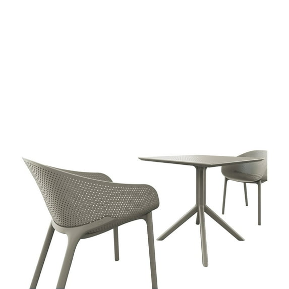 Compamia Sky Polypropylene Outdoor Bistro Set