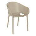 thumbnail image 1 of Compamia Sky Pro Extendable Dining Set 11 Piece Taupe-Taupe, 1 of 5