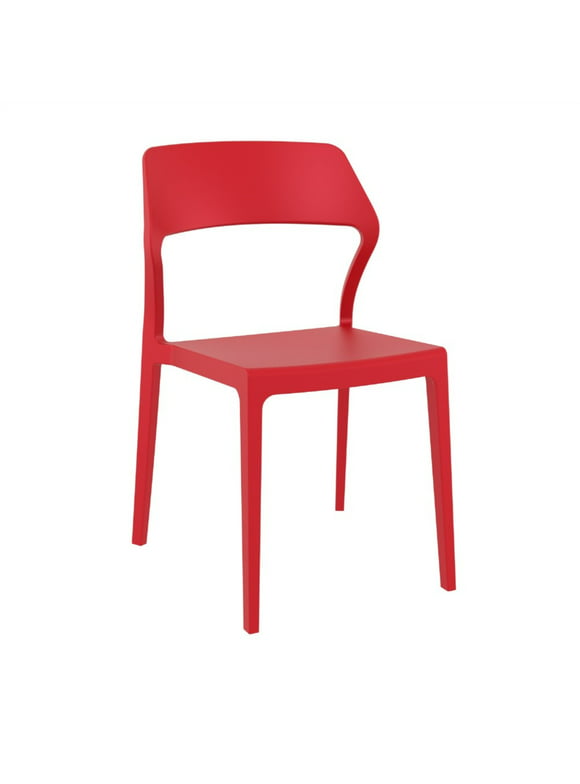 Compamia Snow Patio Dining Chair in Red
