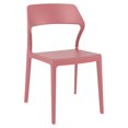 thumbnail image 1 of Compamia Snow Resin Dining Chair in Marsala finish, 1 of 9