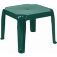 thumbnail image 1 of Compamia Sunray Square Resin Patio Side Table in Green, 1 of 2
