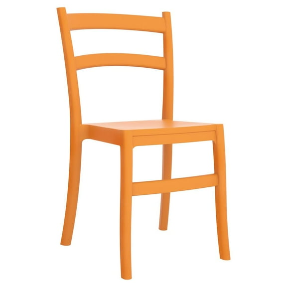 Compamia Tiffany Patio Dining Chair in Orange