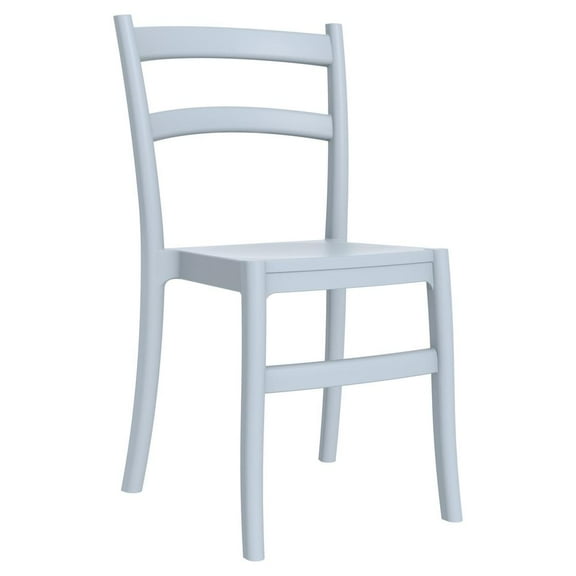 Compamia Tiffany Patio Dining Chair in Silver Gray
