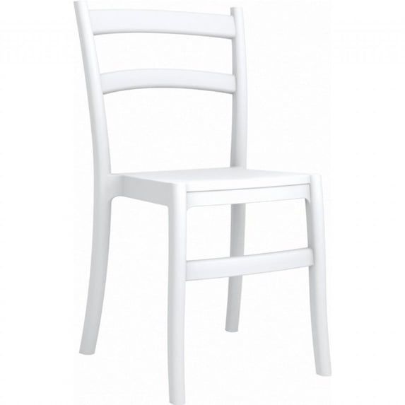 Compamia Tiffany Patio Dining Chair in White