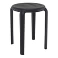 thumbnail image 1 of Compamia Tom Resin Dining Stool in Black finish, 1 of 8