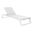 thumbnail image 1 of Compamia Tropic Sling Chaise Lounge White Frame White Sling, 1 of 5